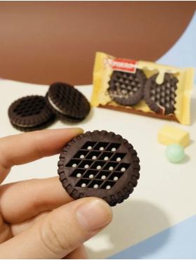 Kahve Aromalı Cookies Kurabiye Silgi 2'li Set 