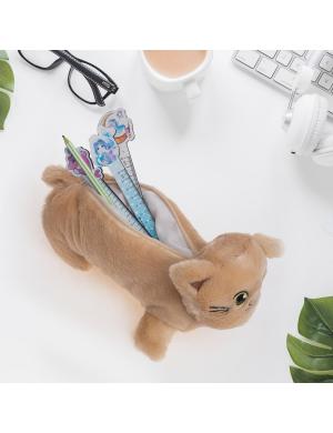 Kedi Uzun Peluş Kalemlik