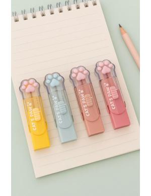 Cat’s Paw Şeffaf Kawaii Pati Silgi