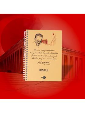 Atatürk Tarihsiz Planlayıcı Duygulu Ajanda