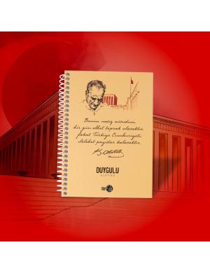 Atatürk Tarihsiz Planlayıcı Duygulu Ajanda