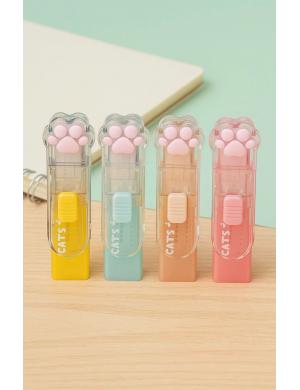 Cat’s Paw Şeffaf Kawaii Pati Silgi