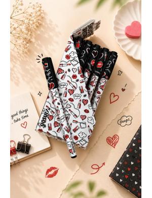 Vinson Lipstick Mavi Tükenmez Jel Kalem A8