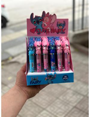 Stich 10 Renkli Tükenmez Kalem