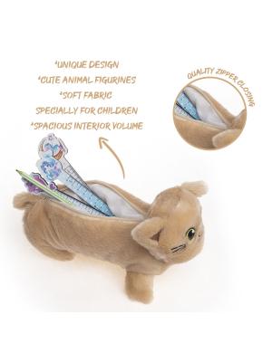 Kedi Uzun Peluş Kalemlik