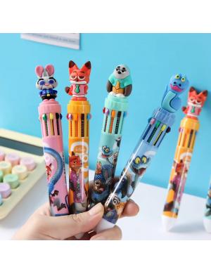 Zootopia 10 Renk Tükenmaz Kalem 